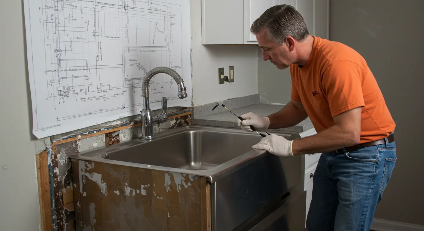 How to Plan Plumbing for a Kitchen or Bathroom Remodel